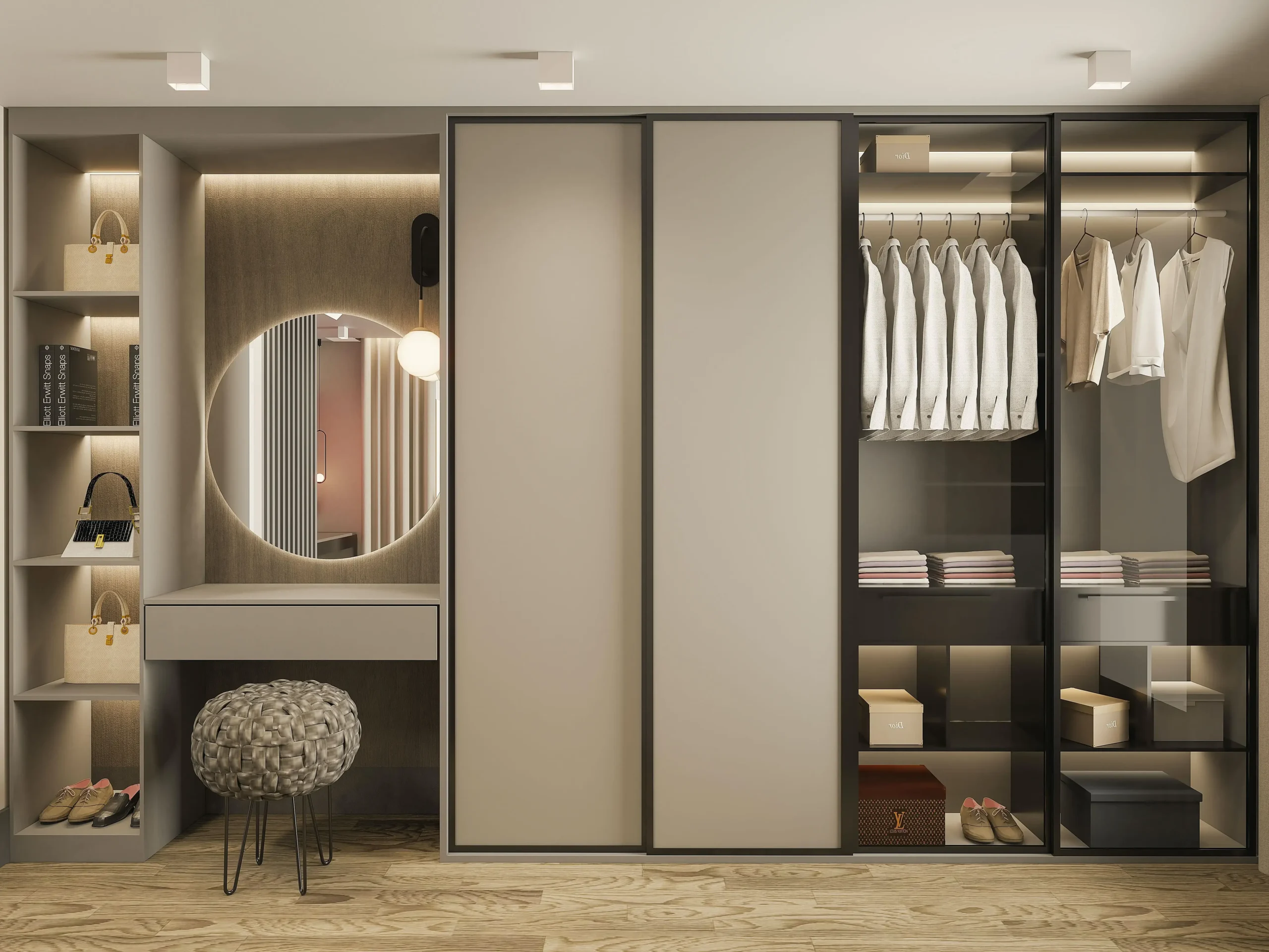Small closet, or how to store clothes at home 1gentlewoman - Home closet