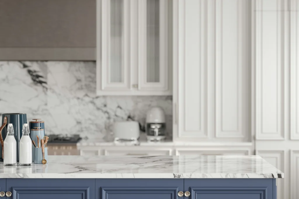 Stone countertop for kitchen - GentleWoman 2025/26 guide. kitchen countertops Lodz from Merkam for customized kitchen. 1gentlewoman - Countertops for the kitchen