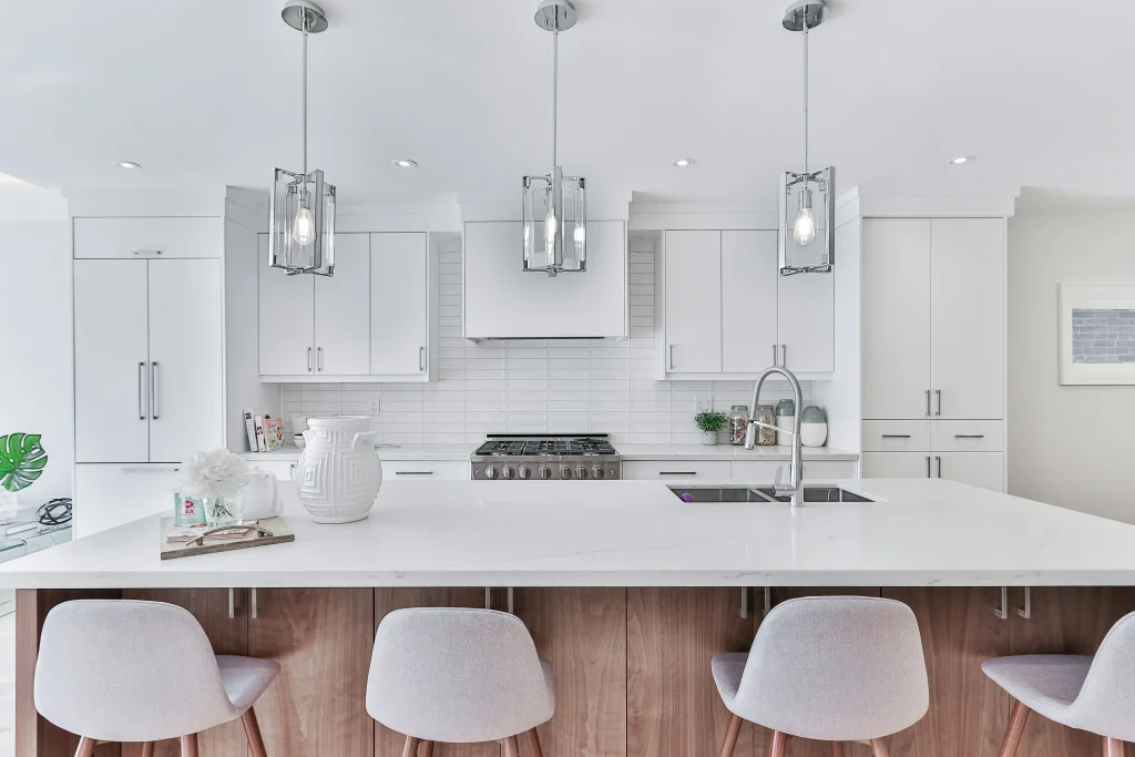 Stone countertop for kitchen - GentleWoman 2025/26 guide. kitchen countertops Lodz from Merkam for customized kitchen. 2gentlewoman - Stone countertop in the kitchen