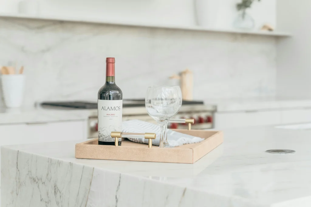 Stone countertop for kitchen - GentleWoman 2025/26 guide. kitchen countertops Lodz from Merkam for customized kitchen. 5gentlewoman - Marble top